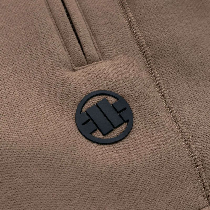 Pánske nohavice Pitbull Small Logo HD Track coyote brown 8