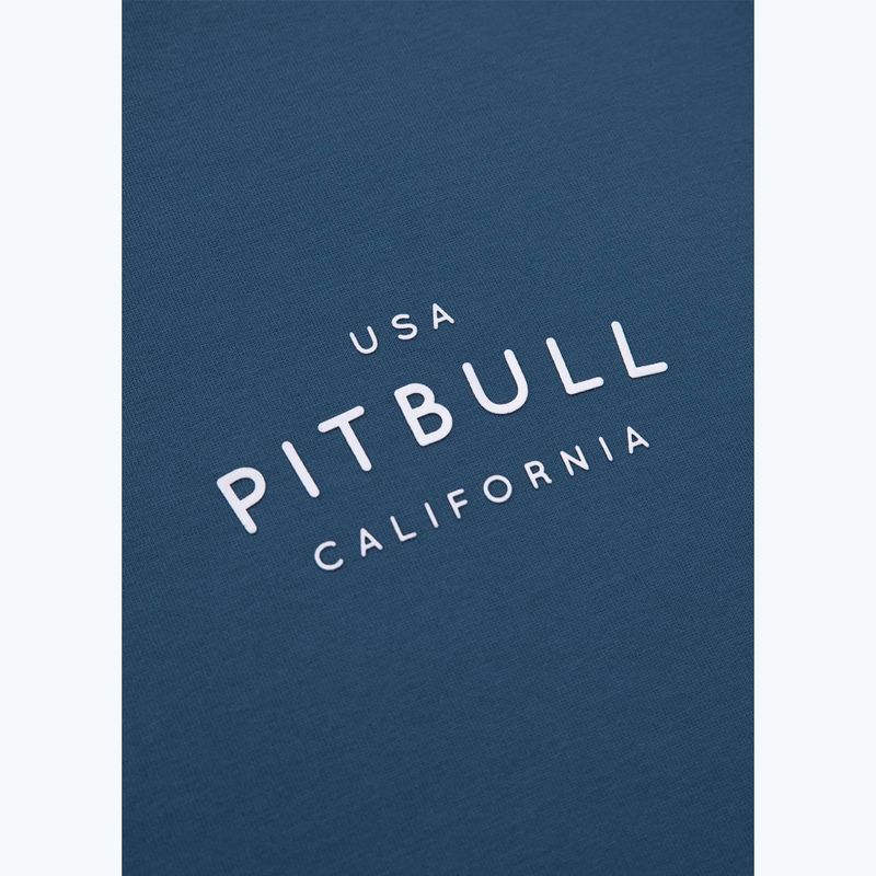 Pánska mikina Pitbull Sampson Hooded Sweatshirt petrol blue 8