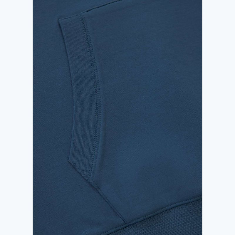 Pánska mikina Pitbull Sampson Hooded Sweatshirt petrol blue 10