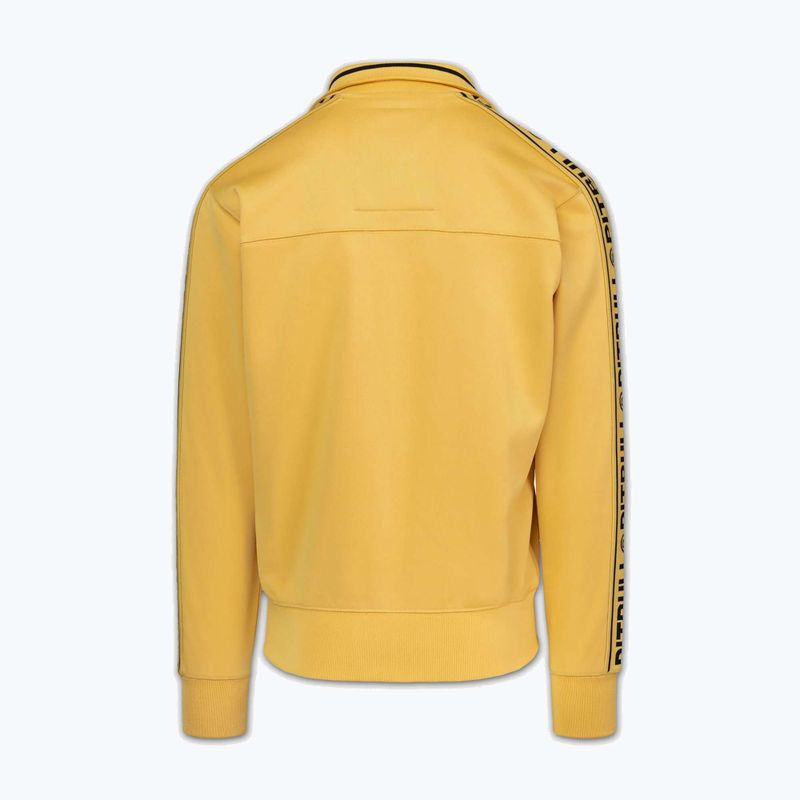 Pánska mikina Pitbull Trackjacket Tape Logo Terry Group pale yellow 7