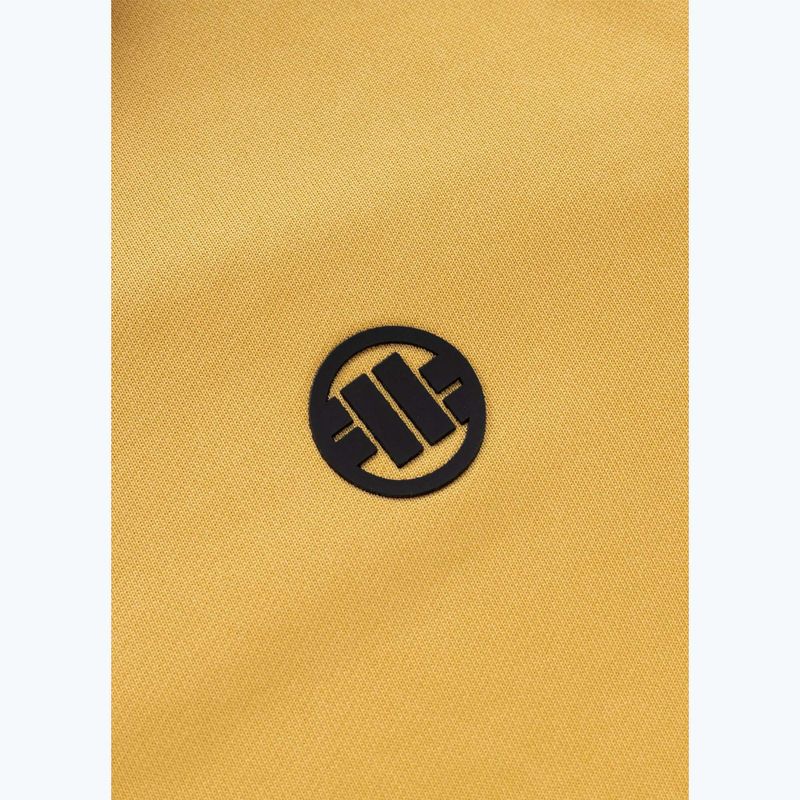 Pánska mikina Pitbull Trackjacket Tape Logo Terry Group pale yellow 10