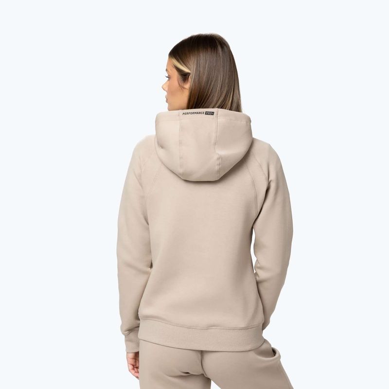 Dámska mikina Pitbull Explory Hooded cappuccino 3