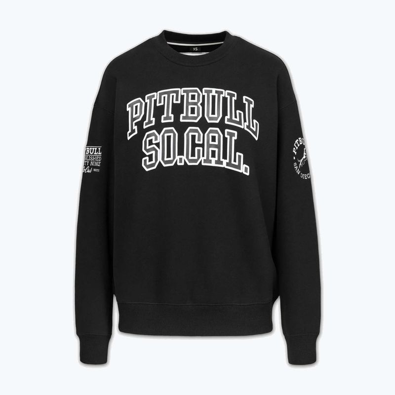 Dámska mikina Pitbull Crewneck Fiora black/black 5