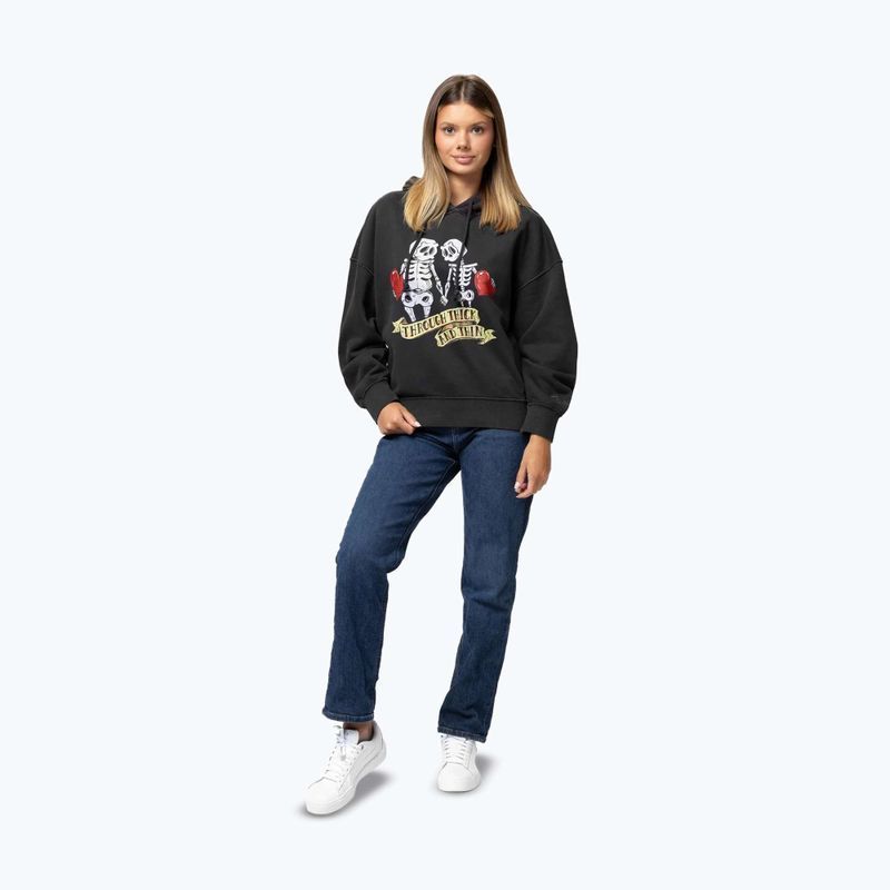 Dámska mikina Pitbull Thick & Thin Hooded dark graphite 2