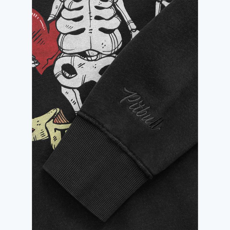 Dámska mikina Pitbull Thick & Thin Hooded dark graphite 9