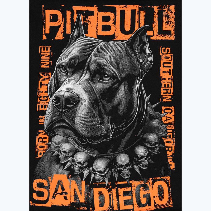 Pánska mikina Pitbull Blacky Hooded black 7