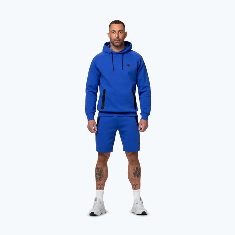 Pánska mikina Pitbull Dogwood Hooded Sweatshirt imperial blue 2