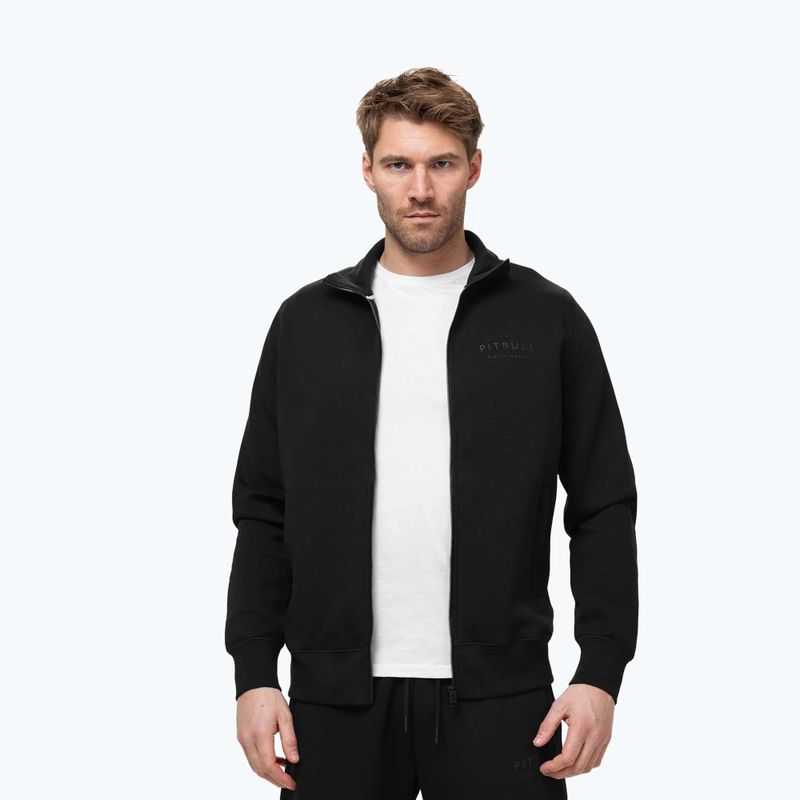 Pánska mikina Pitbull Sampson Zip black 4
