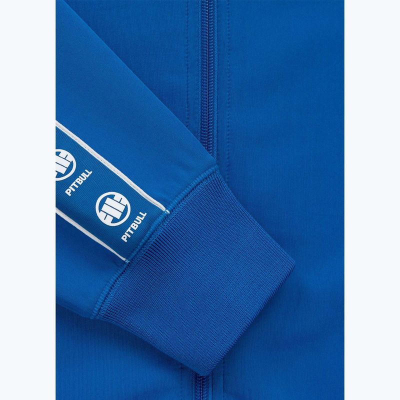 Pánska mikina Pitbull Track Jacket Powers azure blue 6