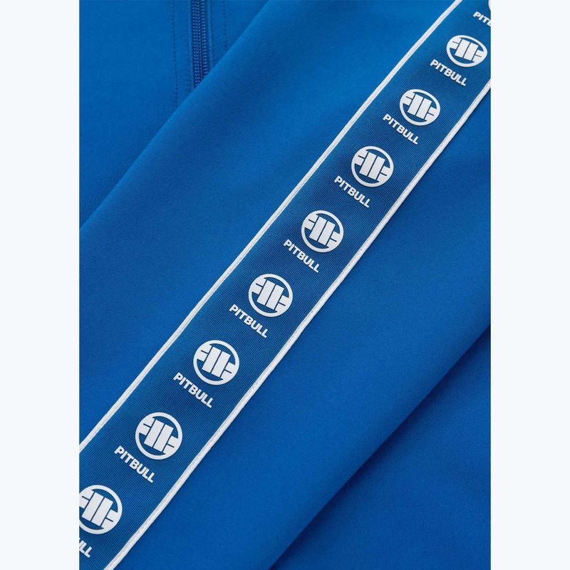 Pánska mikina Pitbull Track Jacket Powers azure blue 7