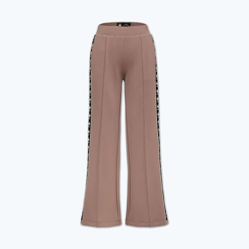 Dámske nohavice Pitbull Verona Wide Leg chocolate mousse 6