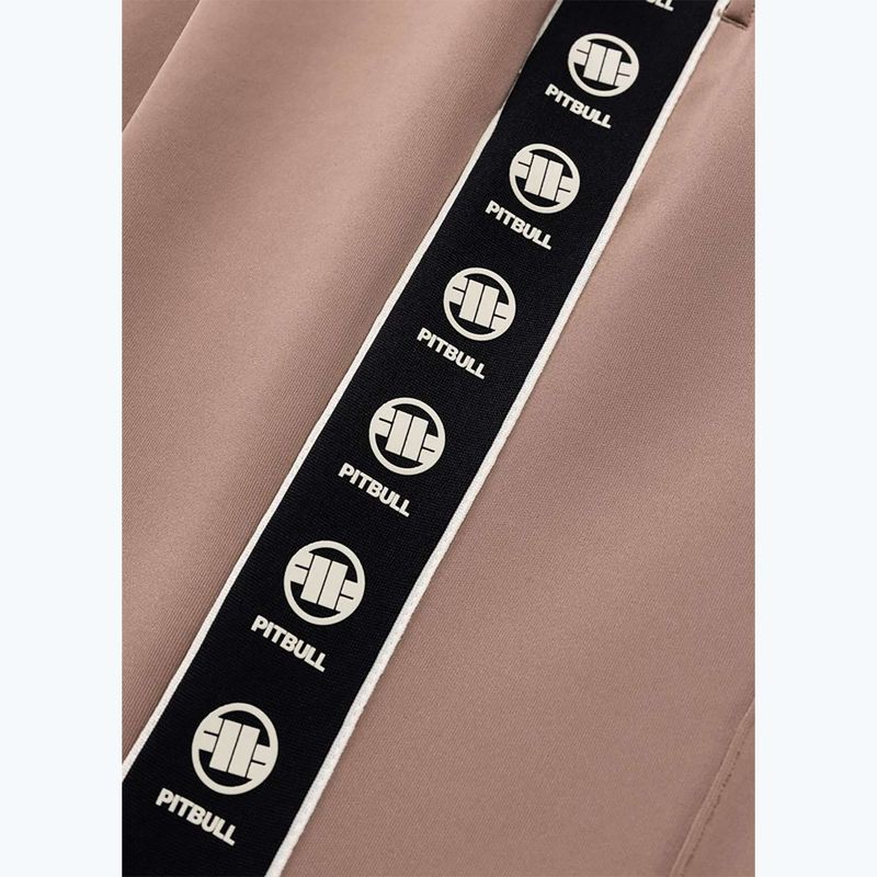 Dámske nohavice Pitbull Verona Wide Leg chocolate mousse 9