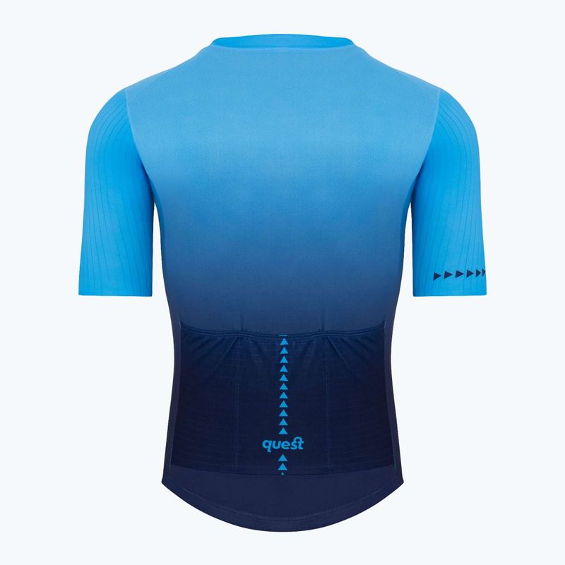 Pánsky cyklistický dres Quest Black Sky 5