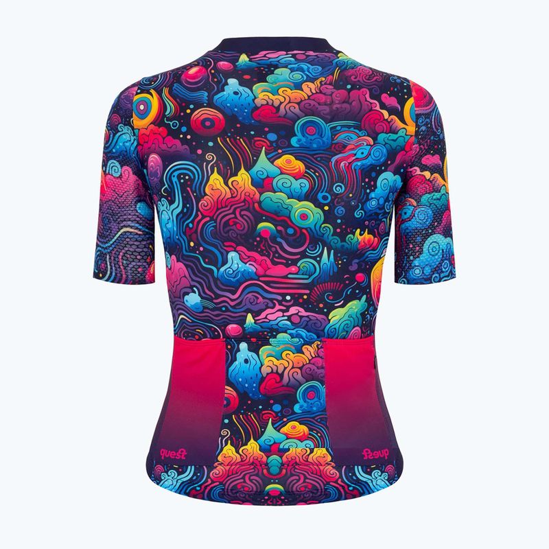 Dámsky cyklistický dres Quest Pink Cosmos W 7