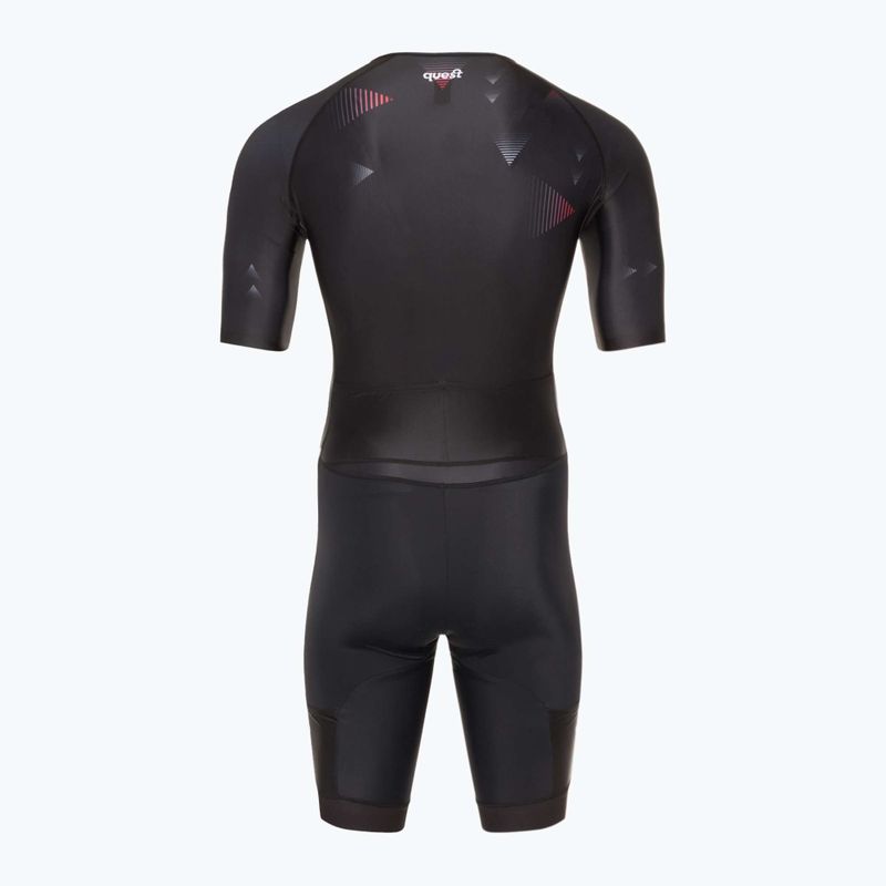 Pánsky triatlonová kombinéza Quest Aerofit Base black 2