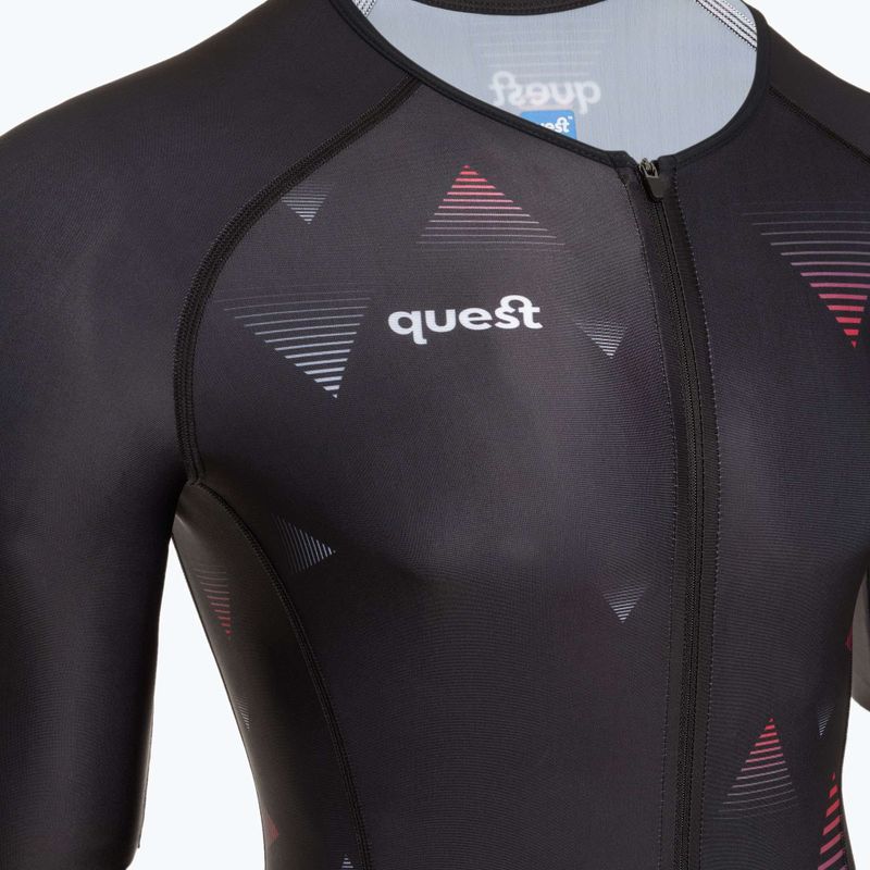 Pánsky triatlonová kombinéza Quest Aerofit Base black 3