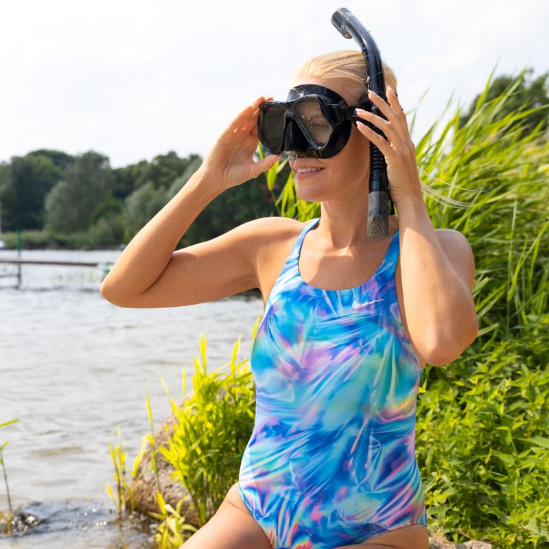 Šnorchlovací set AQUASTIC Maska + šnorchel čierny MSA-01C 13