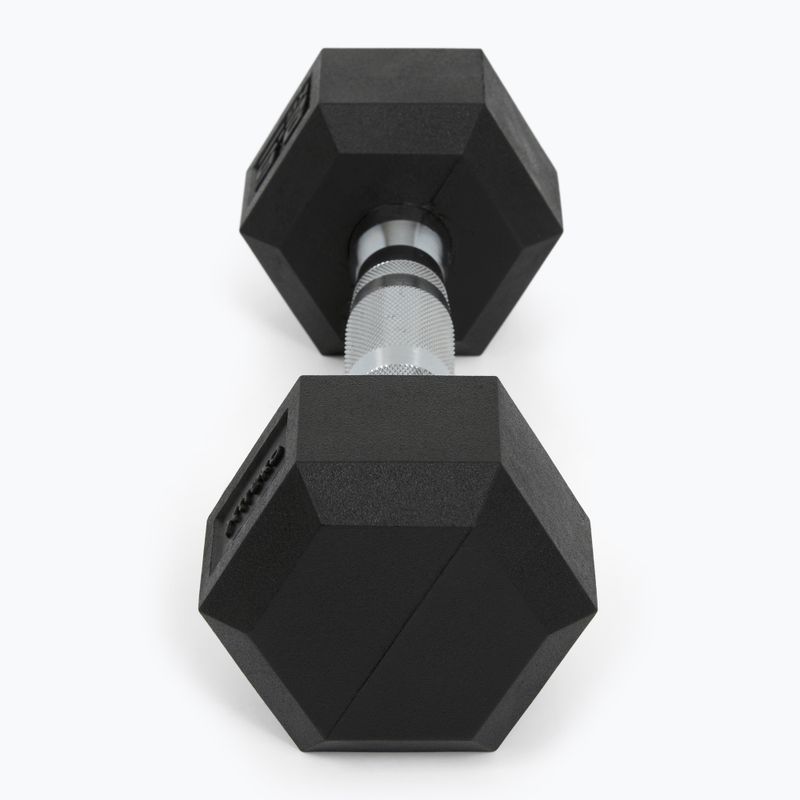 Pogumovaná činka XTREXO Hex HXD25 2,5 kg 6