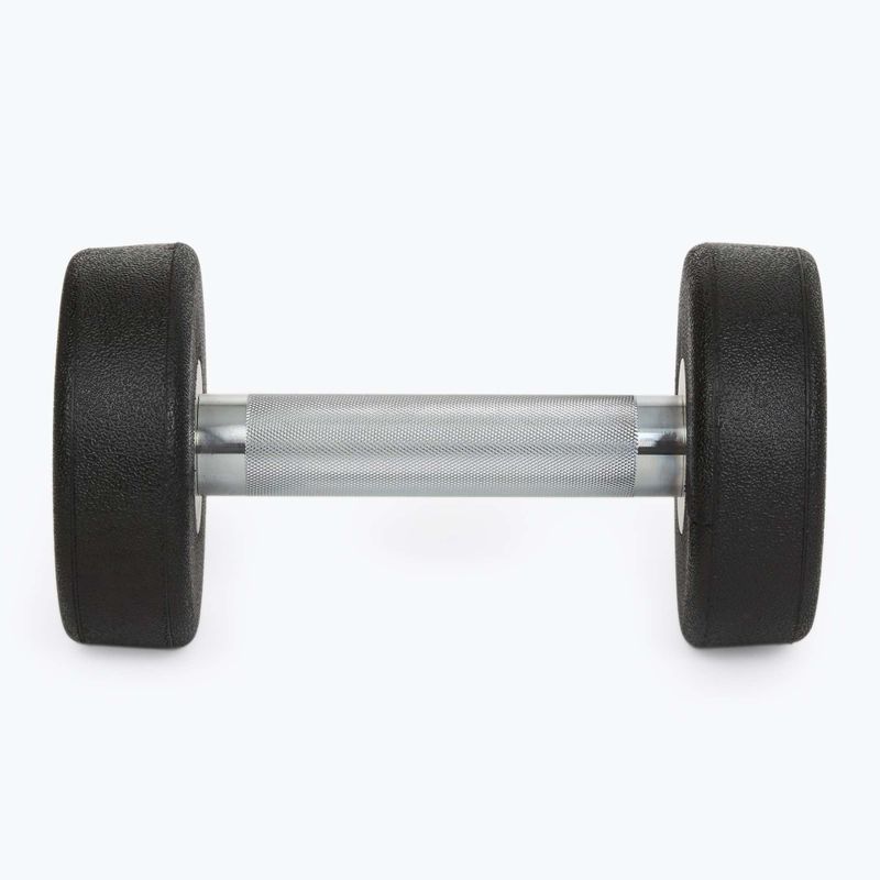 Gumová liatinová činka XTREXO Pro 4 kg black 7
