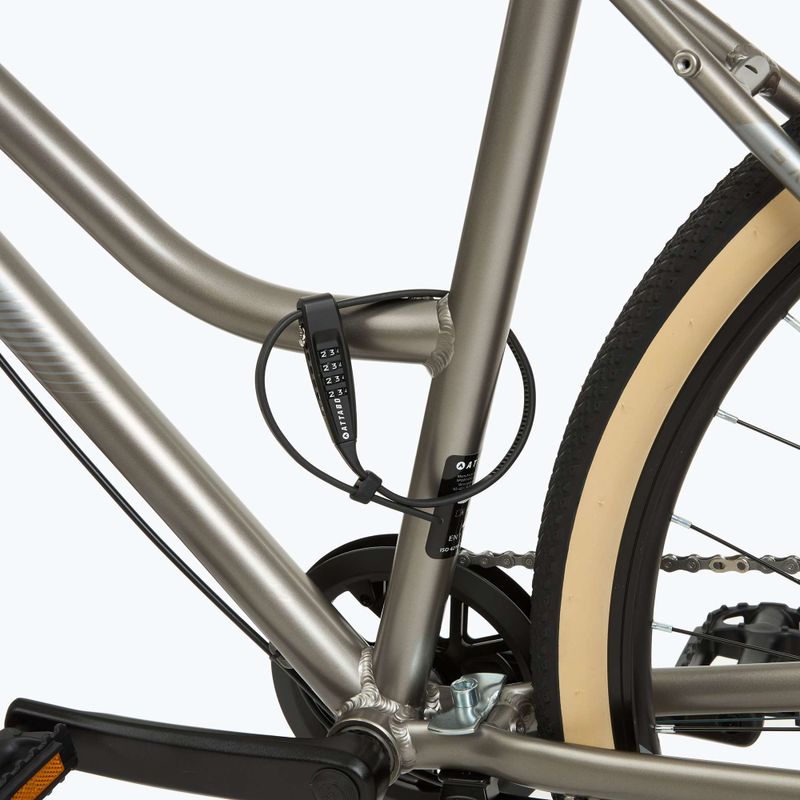 Zámok na kľúč od bicykla ATTABO Z.45 čierny 2