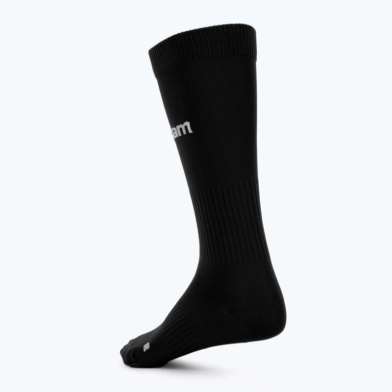 Detské futbalové ponožky OneTeam Precision football socks set 2-pack čierny 2