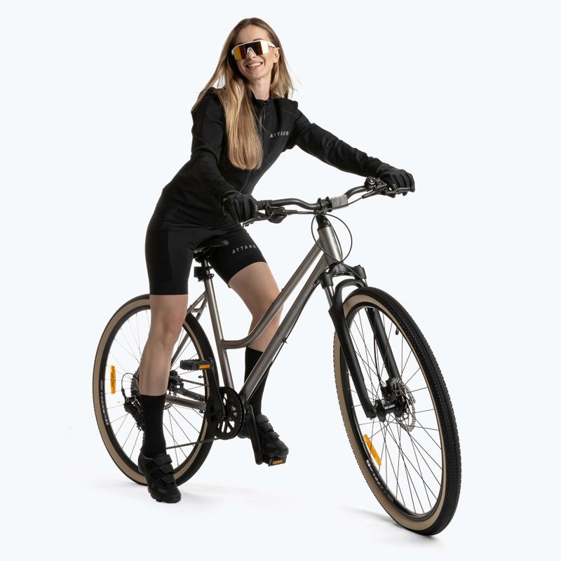 Dámska cyklistická mikina ATTABO FLEERO REF zateplená black 8