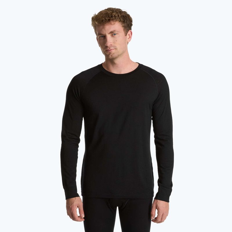 Pánska súprava termoprádla WOOLCANO Merino SET0540 čierna 4