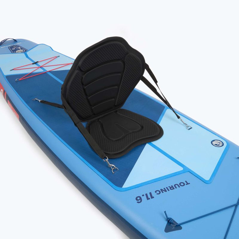 Súprava doska SUP nafukovacia AQUASTIC Touring 11'6" modrá 11