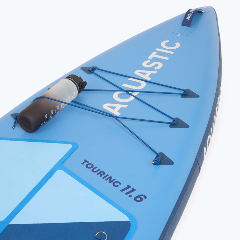Súprava doska SUP nafukovacia AQUASTIC Touring 11'6" modrá 15
