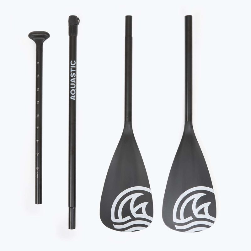 Súprava doska SUP nafukovacia AQUASTIC Touring 11'6" modrá 19