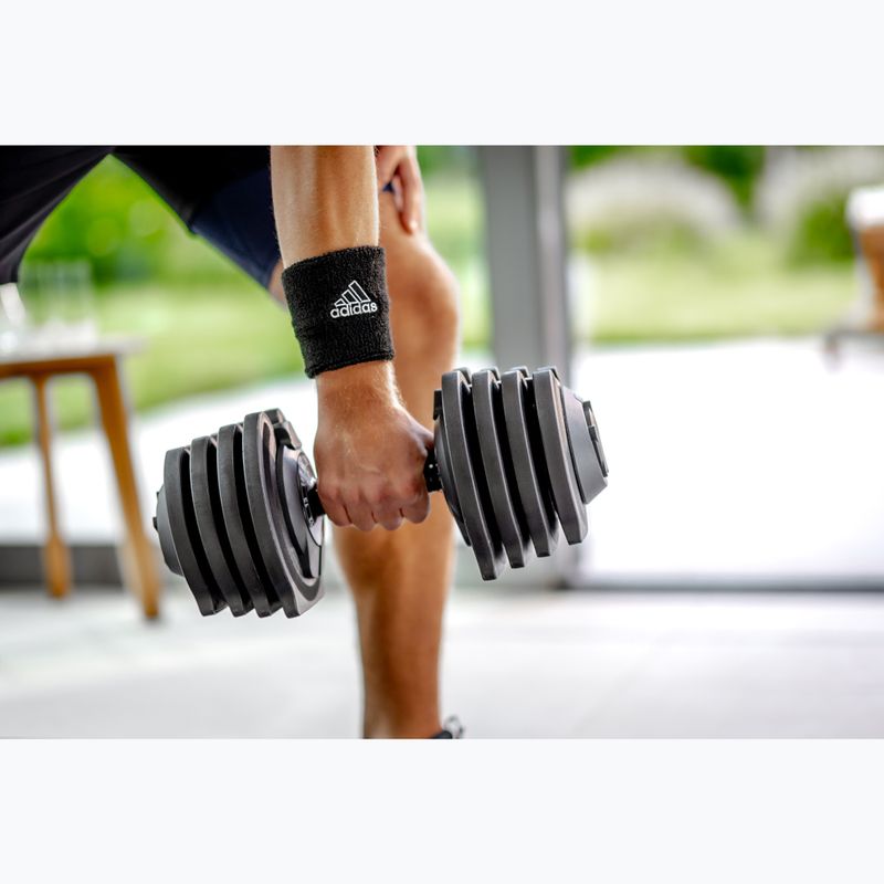 Nastaviteľná činka XTREXO TXO-B4W003 18 kg čierna 4