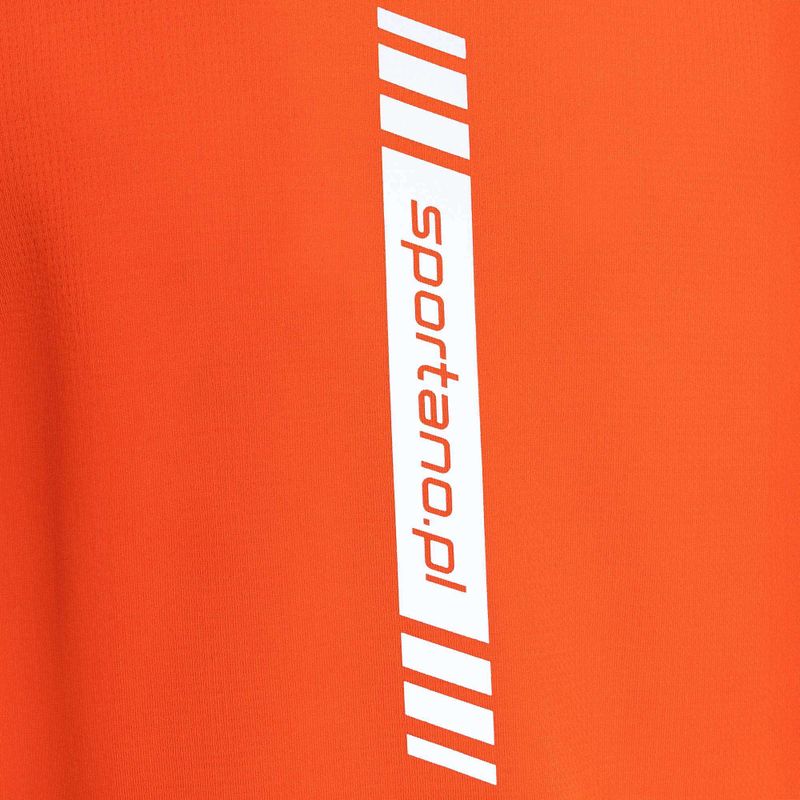 Pánske bežecké tričko SPORTANO Active  oranžové 5