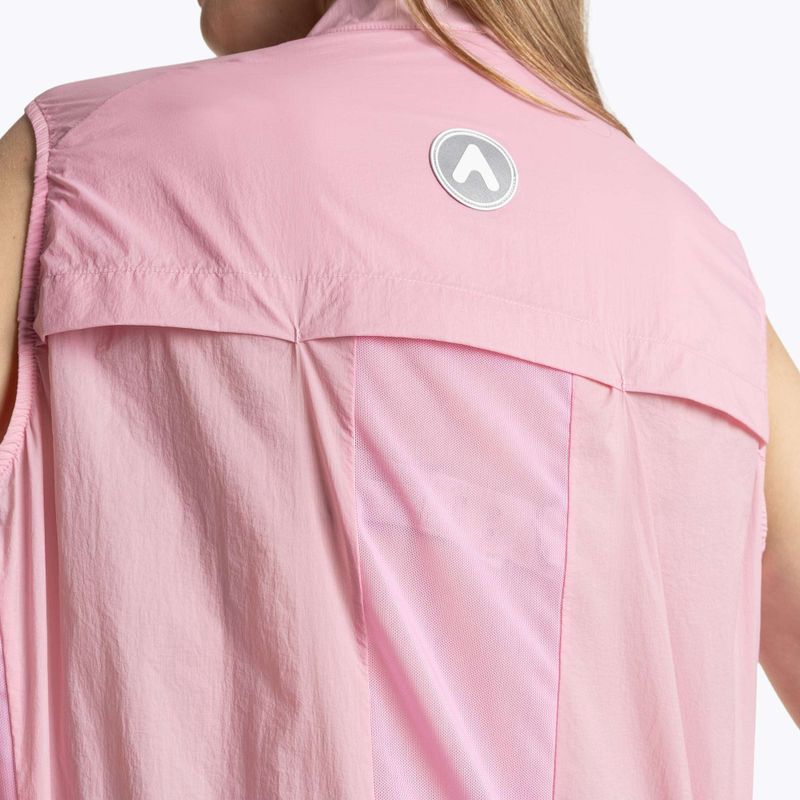 Dámska cyklistická vesta ATTABO Cahayo Vest Windproof pink 6