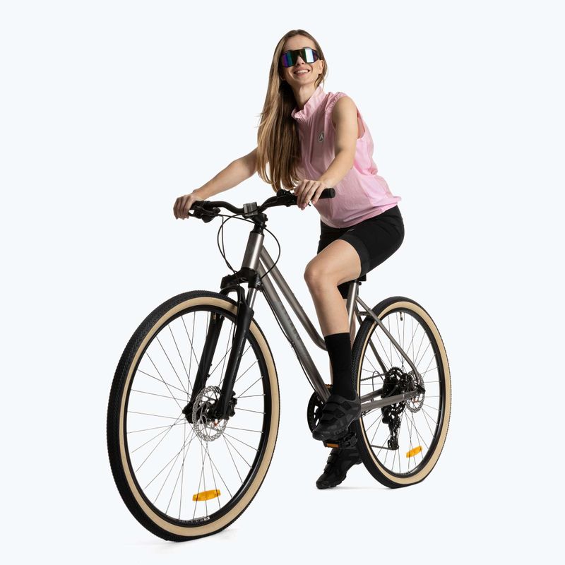 Dámska cyklistická vesta ATTABO Cahayo Vest Windproof pink 8