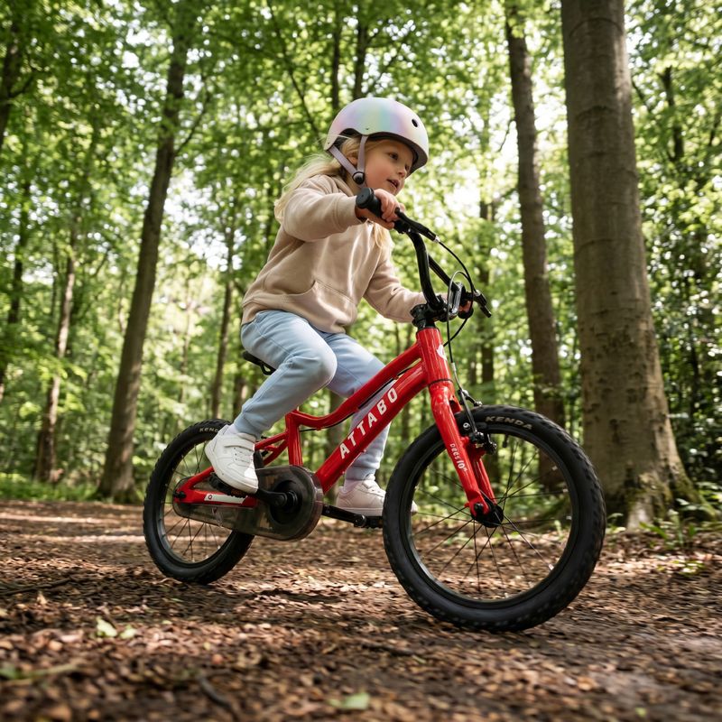 Detský bicykel ATTABO EASE 16" červený 6