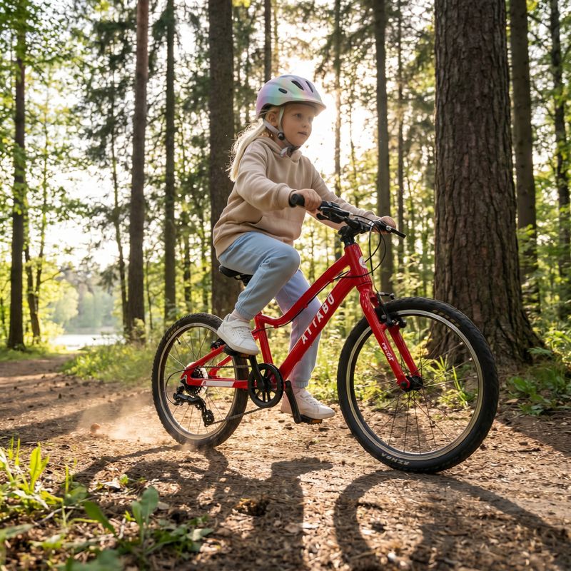 Detský bicykel ATTABO EASE 20" červený 4