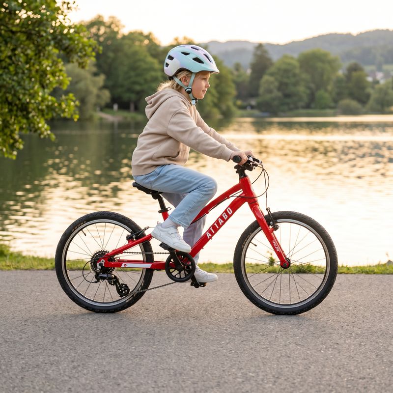 Detský bicykel ATTABO EASE 20" červený 6