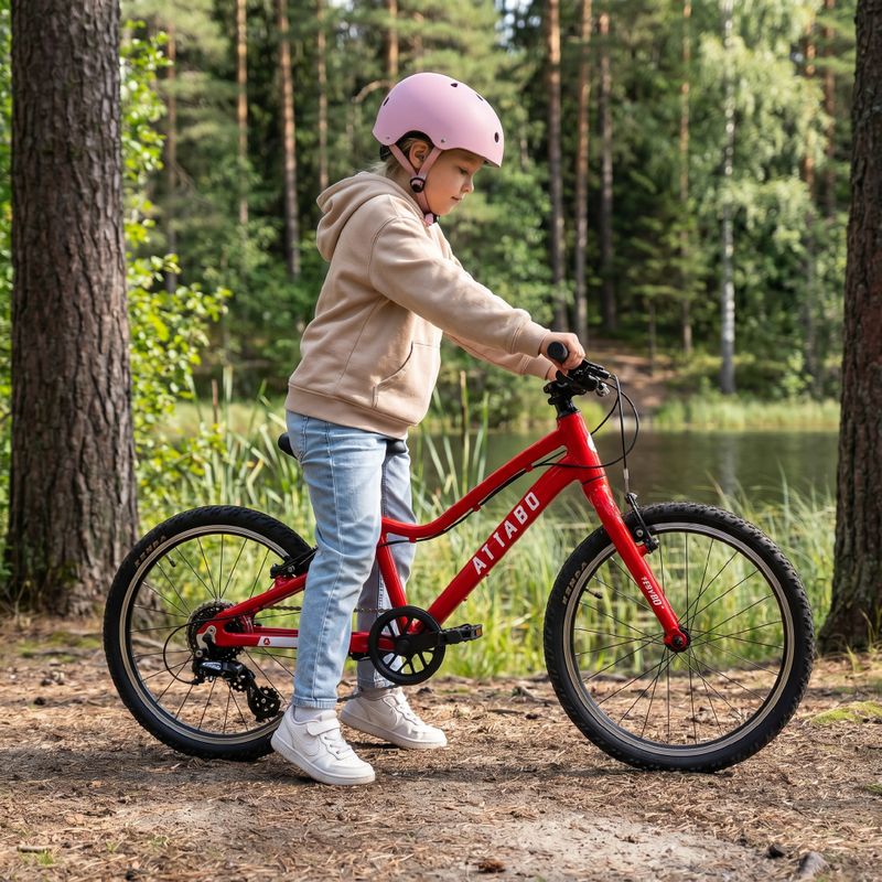 Detský bicykel ATTABO EASE 20" červený 7