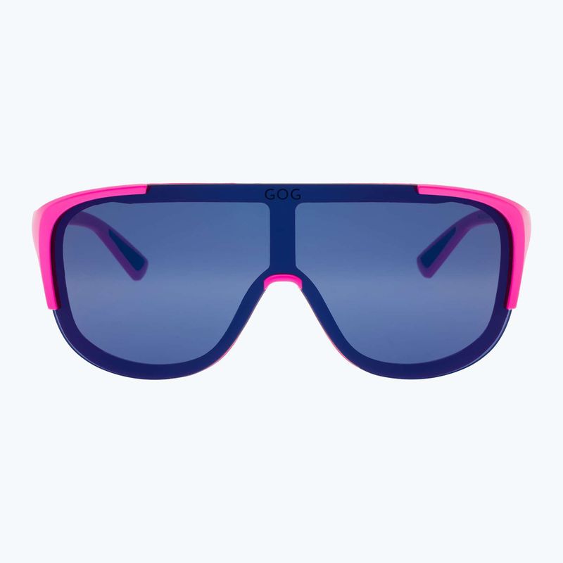 Slnečné okuliare GOG Medusa matt neon pink/black/reflex blue 2