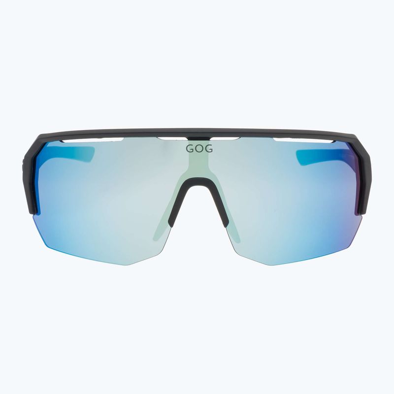 Slnečné okuliare GOG Bragi matt black/reflex white/blue 2