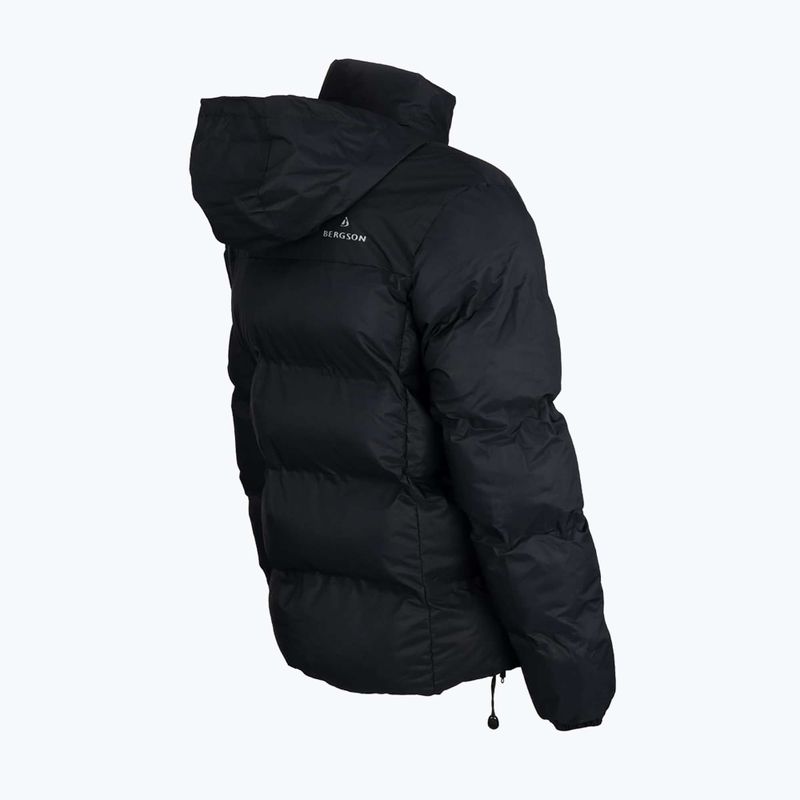 Pánska zateplená bunda BERGSON Snowy Wolf Micro-Therm black 4
