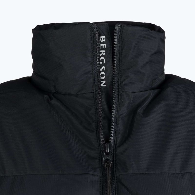 Pánska zateplená bunda BERGSON Snowy Wolf Micro-Therm black 5