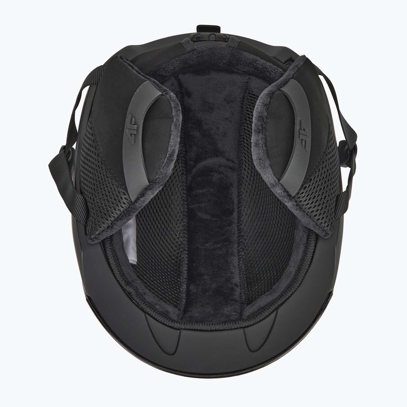 Lyžiarska helma 4F U072 deep black 5