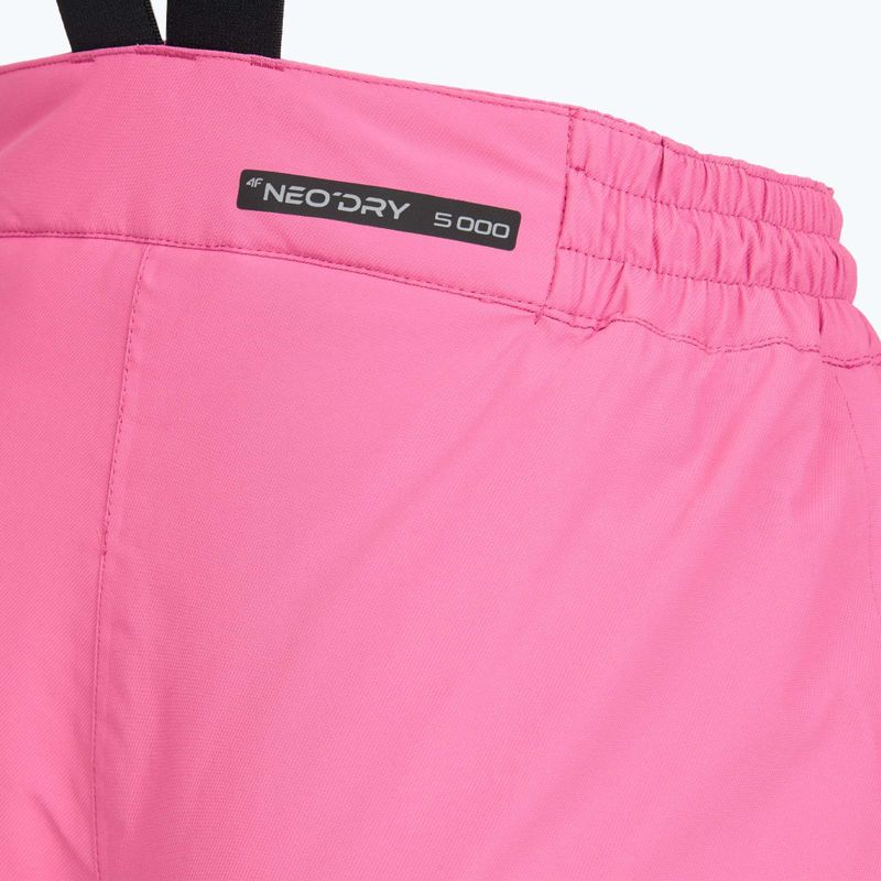 Detské lyžiarske nohavice 4F Fnk F0948 fuchsia 6