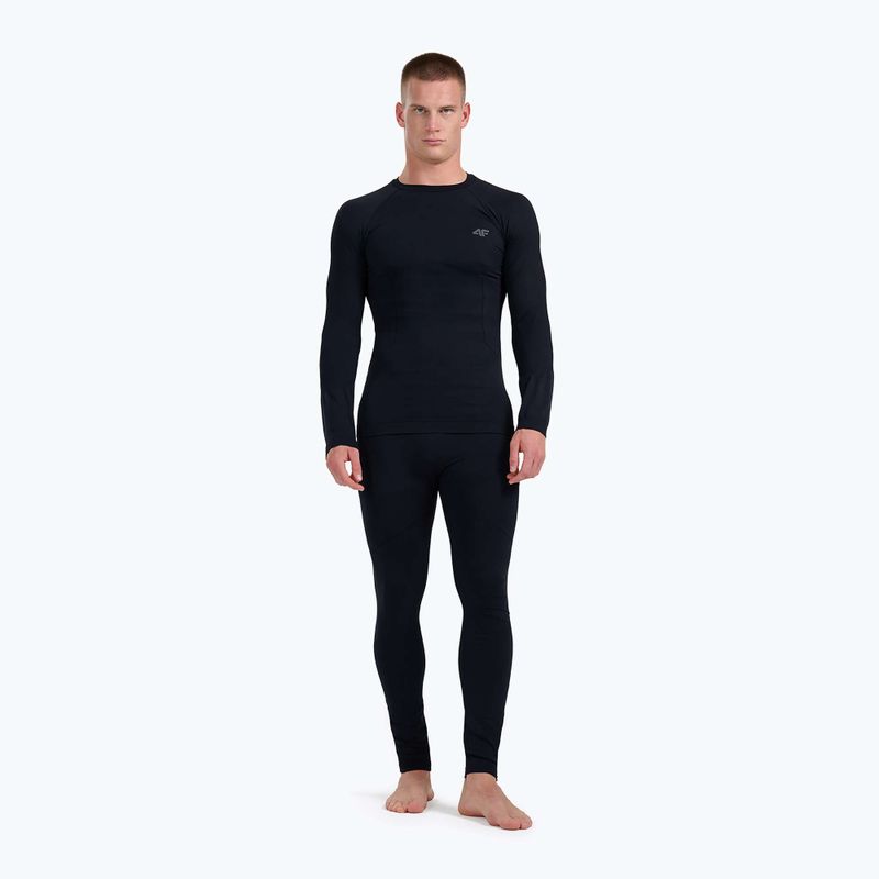 Pánske termo nohavice 4F M234 black 2