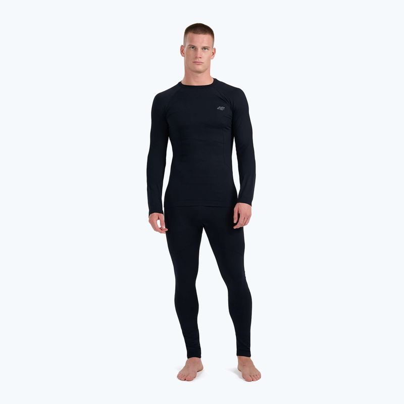 Pánske termo nohavice 4F M234 black 4