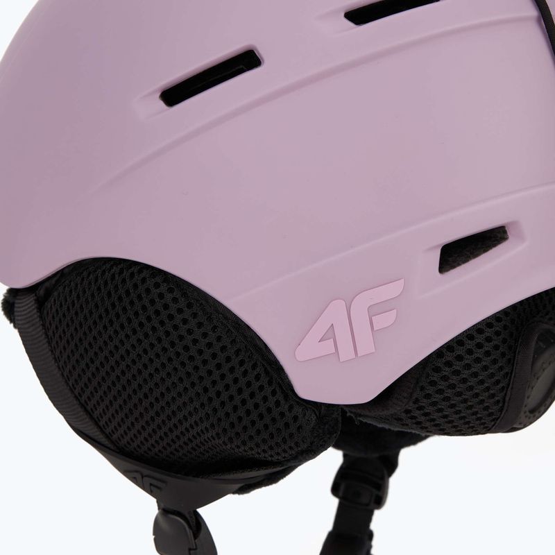 Detská lyžiarska prilba 4F U097 Jr light pink 7