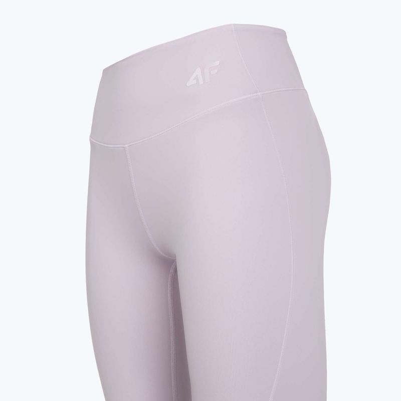 Dámske tréningové legíny 4F Solar Punk FNK F404 light violet 3
