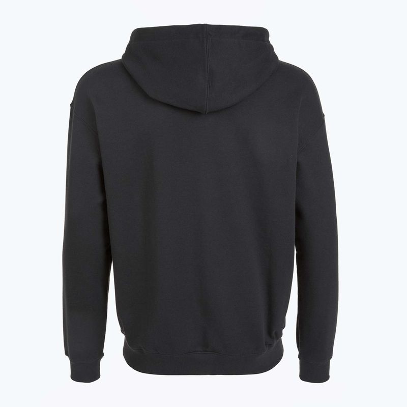 Pánska mikina PROSTO Hoodie Logo Zip black 2