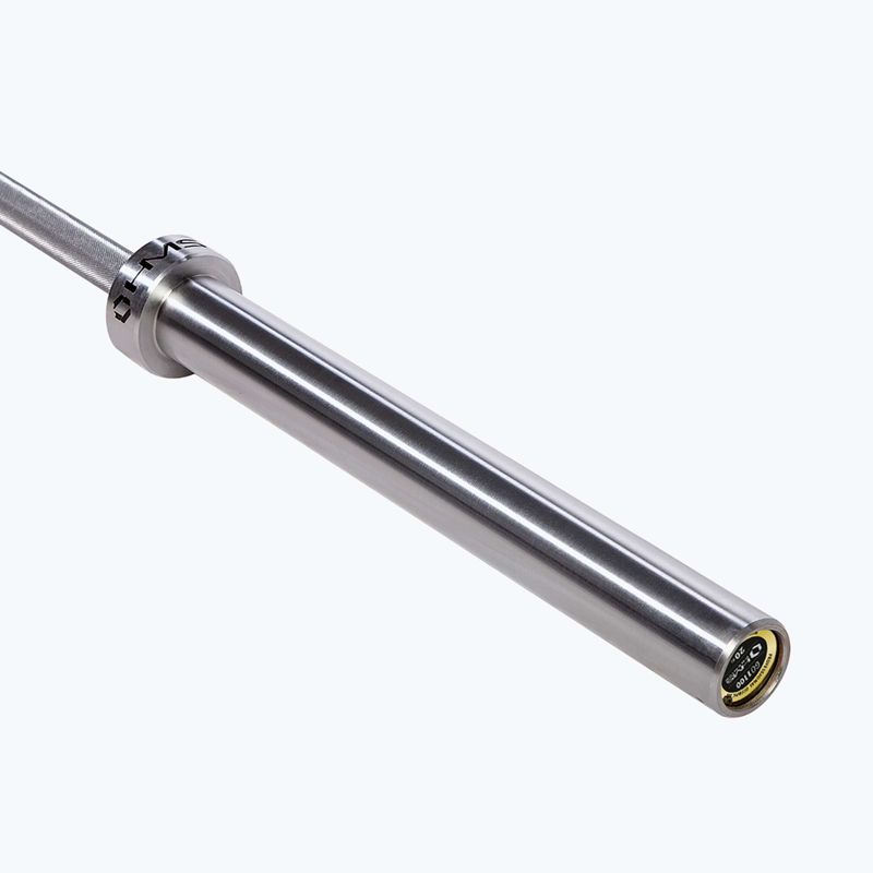 Olympijská tyč  HMS GO900 + svorky ZG1500 Silver Lock Jaw X2 Premium 3